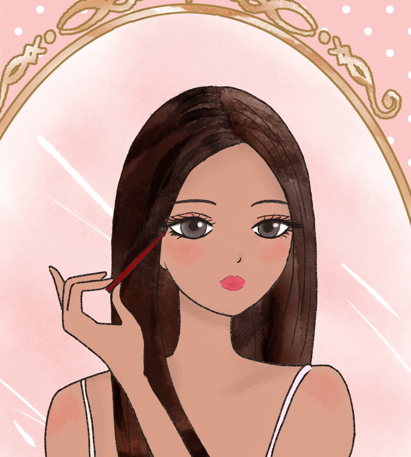 Kanako profile illustration